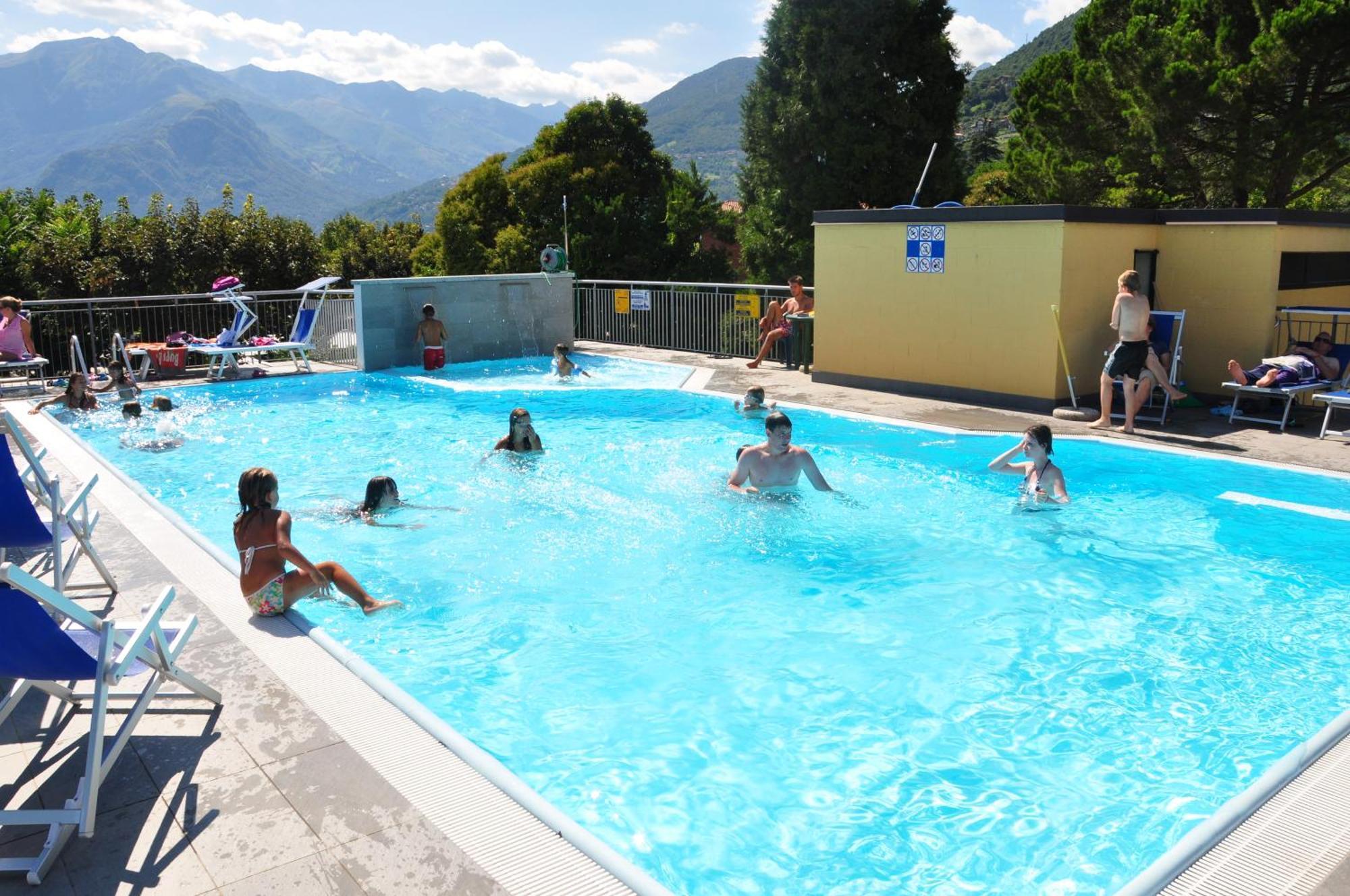 Camping Villaggio Paradiso Домазо Экстерьер фото